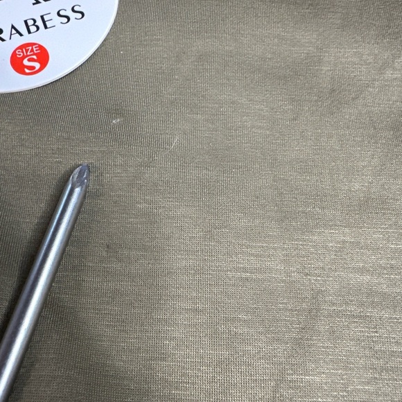 Anrabess, Hoodie Sweatshirt, Womens Small, Quarter Zip, Brown - Picture 3 of 6